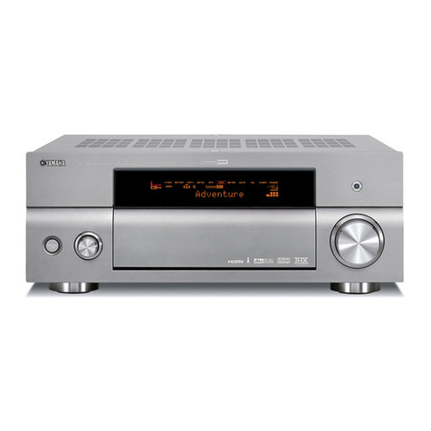 Yamaha RX-V4600/DSP User manual