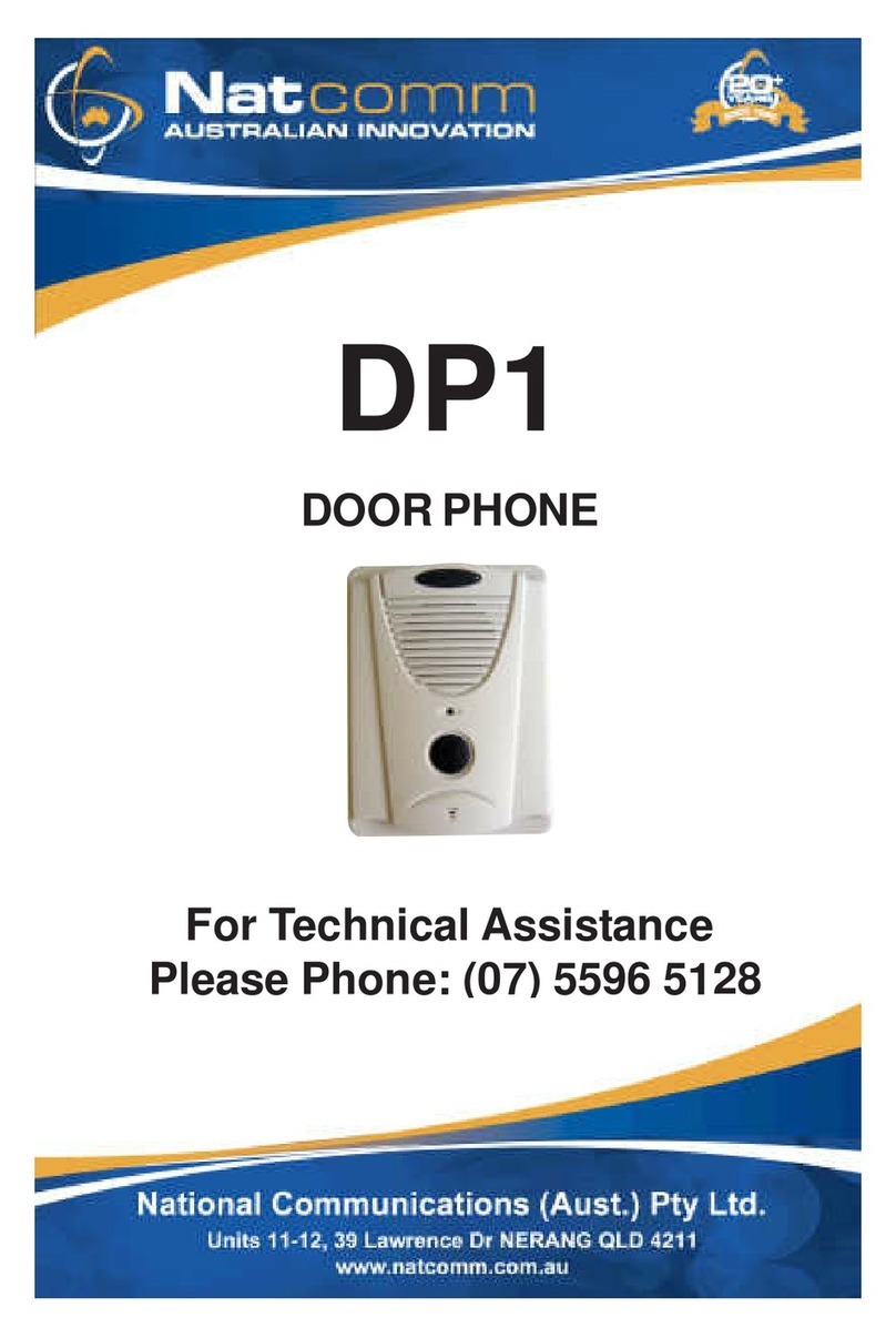 National Communications DP1 user guide