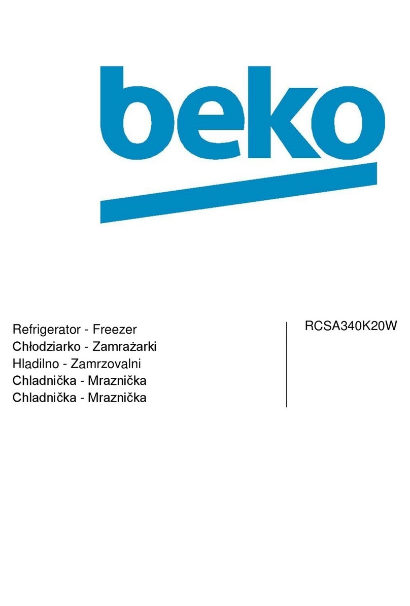 Beko RCSA340K20W User manual