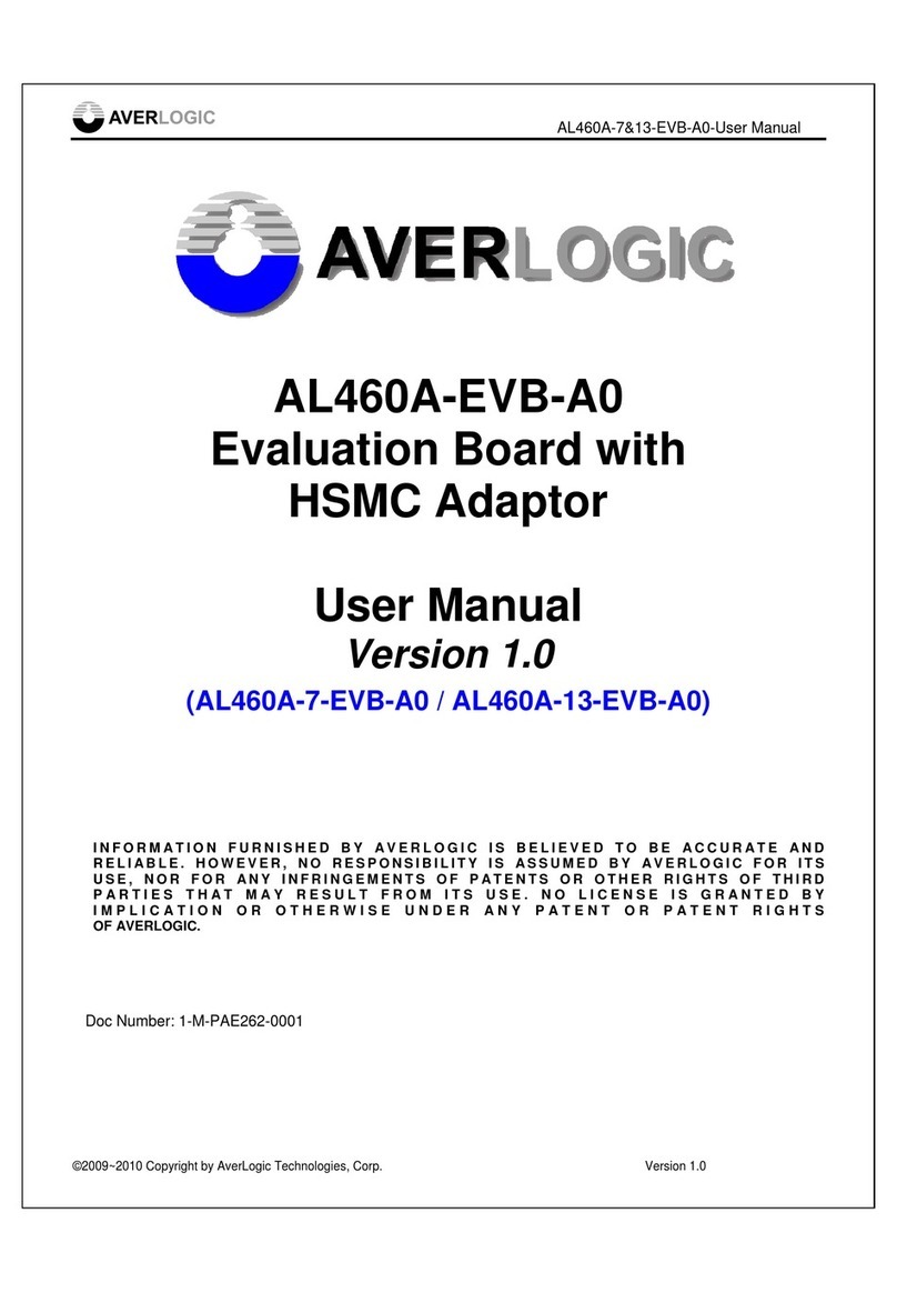 Averlogic AL460A-7-EVB-A0 user manual