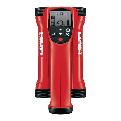 Hilti PS200 Ferroscan Operating	 instruction