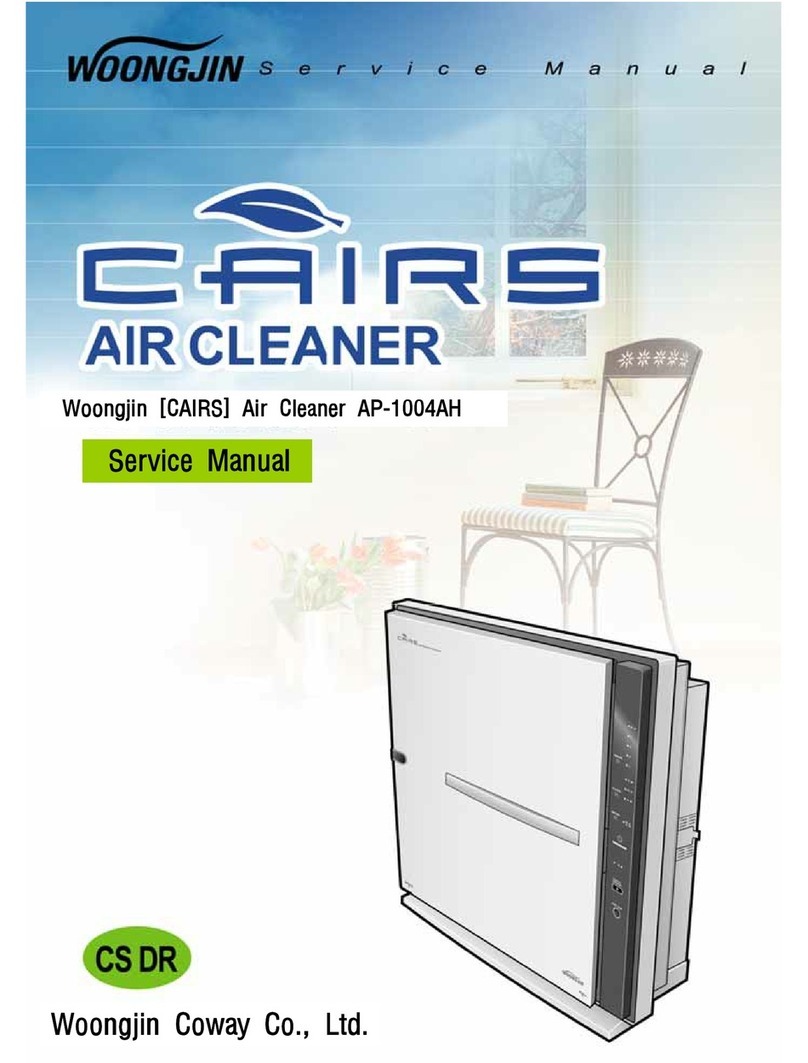 WoongJin AP-1004AH Service manual