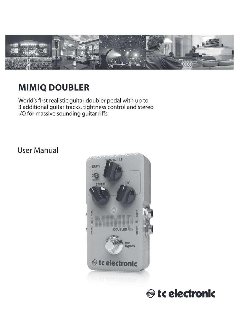TC Electronicectronic Mimiq doubler user manual
