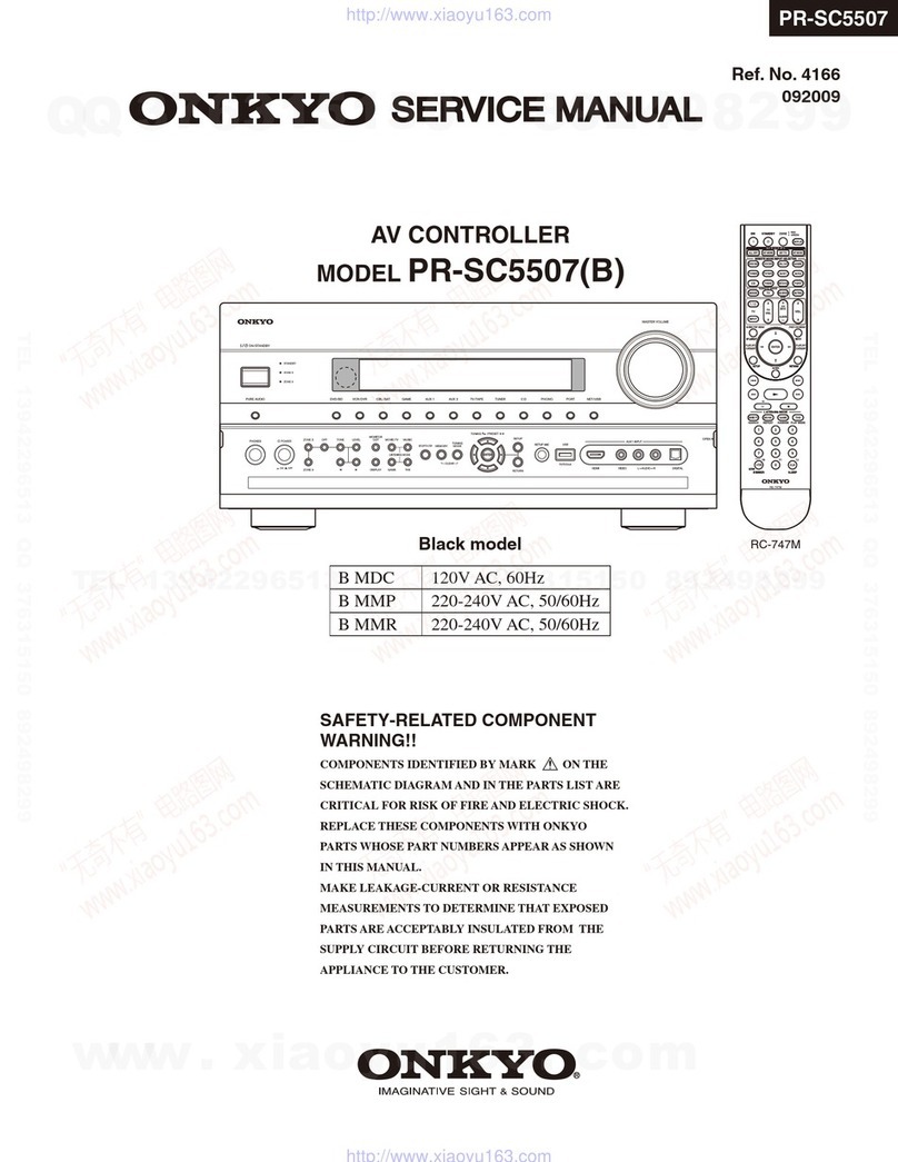 Onkyo RC-SC5507 Service manual