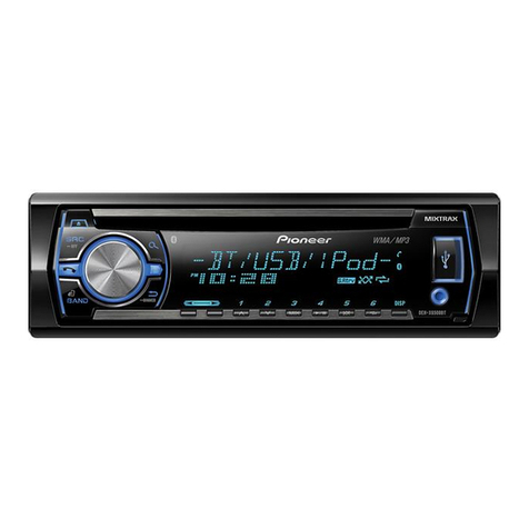Pioneer DEH-X65BT User manual
