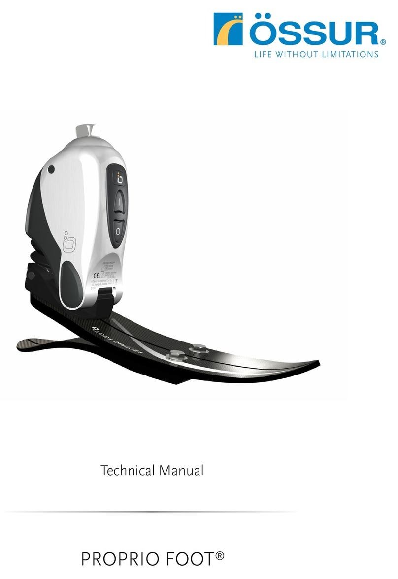 Ossur PROPRIO FOOT User manual