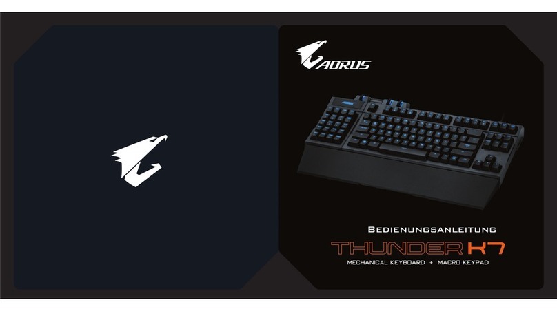 AORUS Thunder K7 User manualual