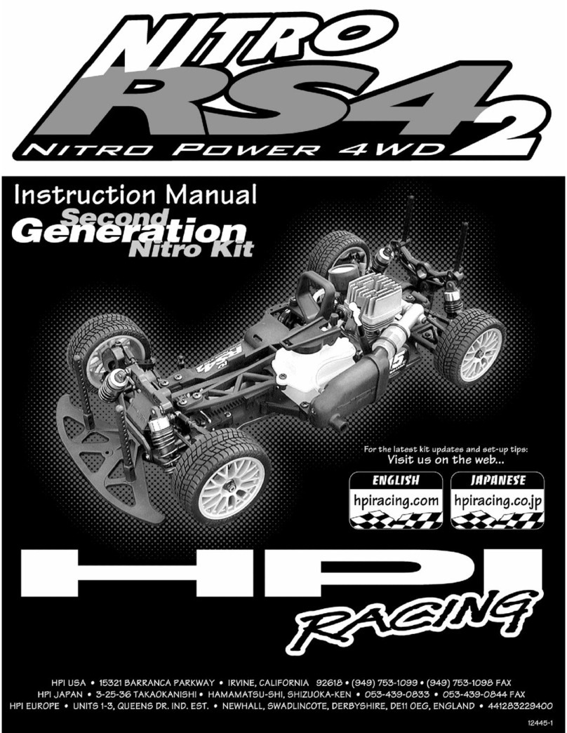 HPI Racing Nitro RS4 instruction manual HPI Racing Nitro RS4 instruction manual