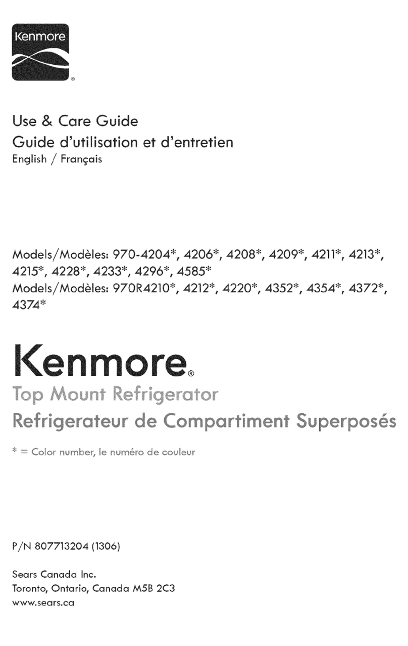 Kenmore 970-4204 Series user guide