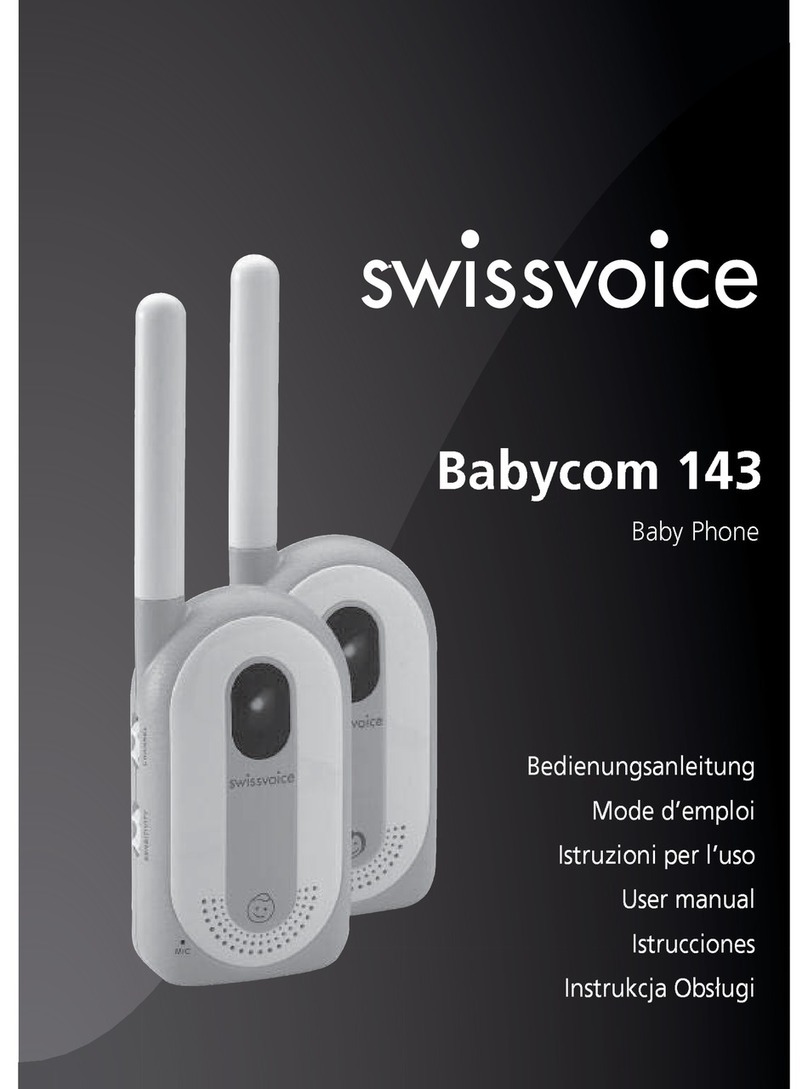 Swissvoice Babycom 143 user manual