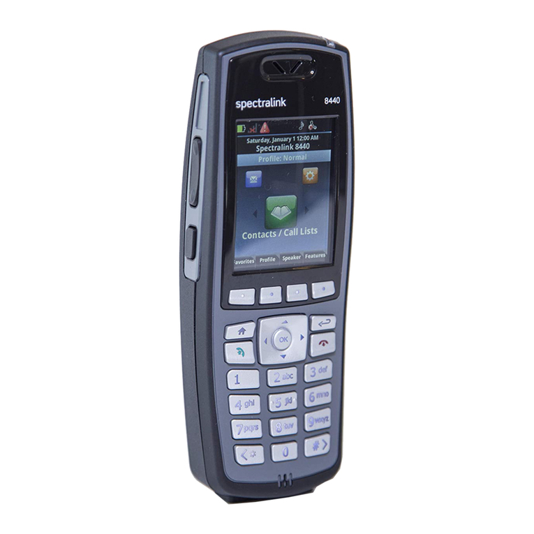 SpectraLink 8440 Administration guide