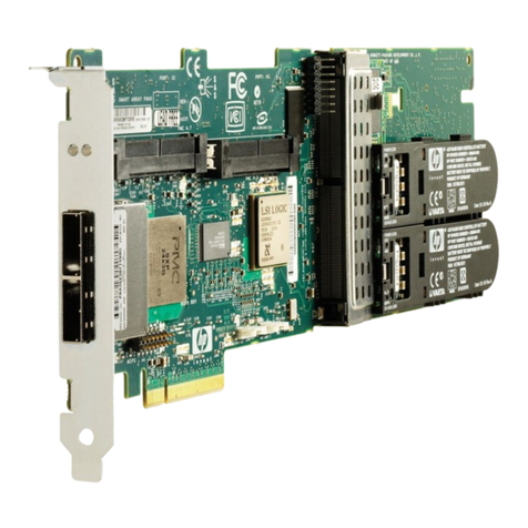 HP Smart Array P800 User manual