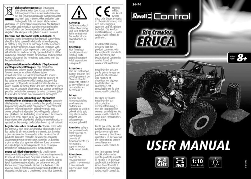 REVELL Big Crawler Eruca user manual