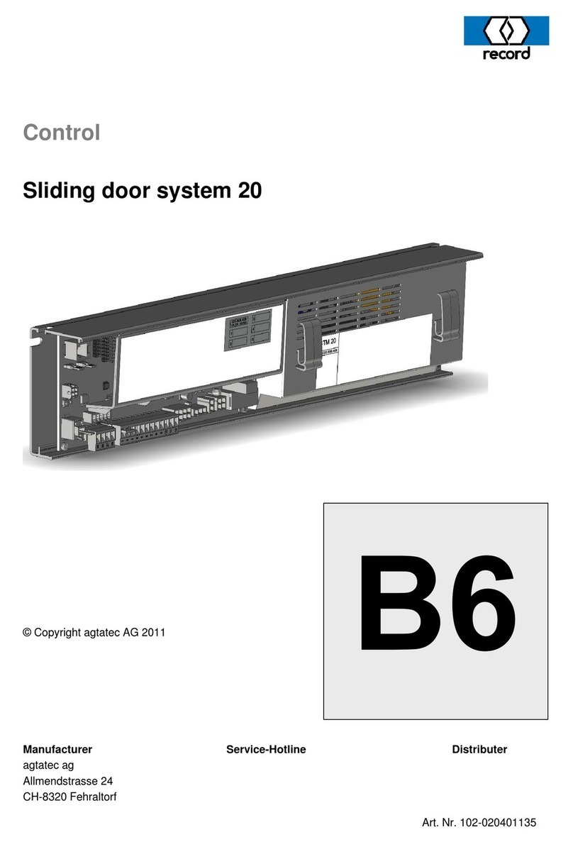 Record STM 20 RED/DUO User manual