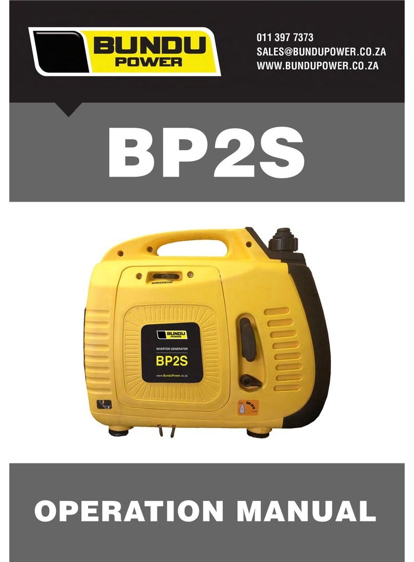 BUNDU POWER BP2S User manual