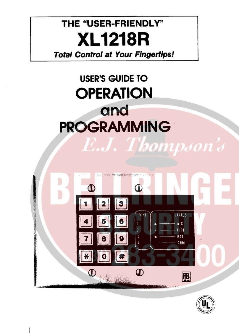 FBII XL-1218R User's guide to operation and programming