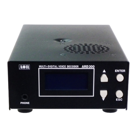 AOR ARD300 user manual