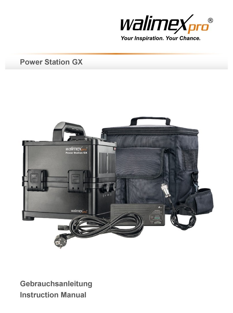 walimex power station gx instruction manual