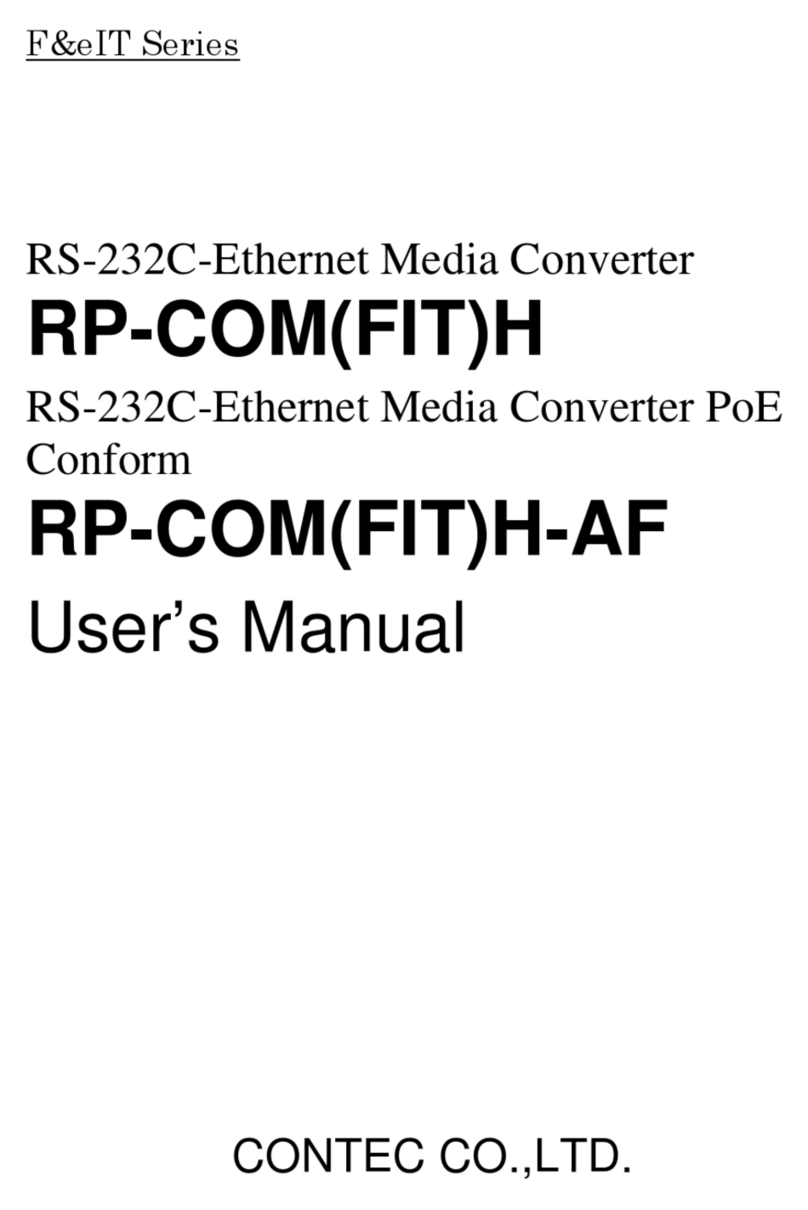 Contec RP-COM(FIT)H user manual