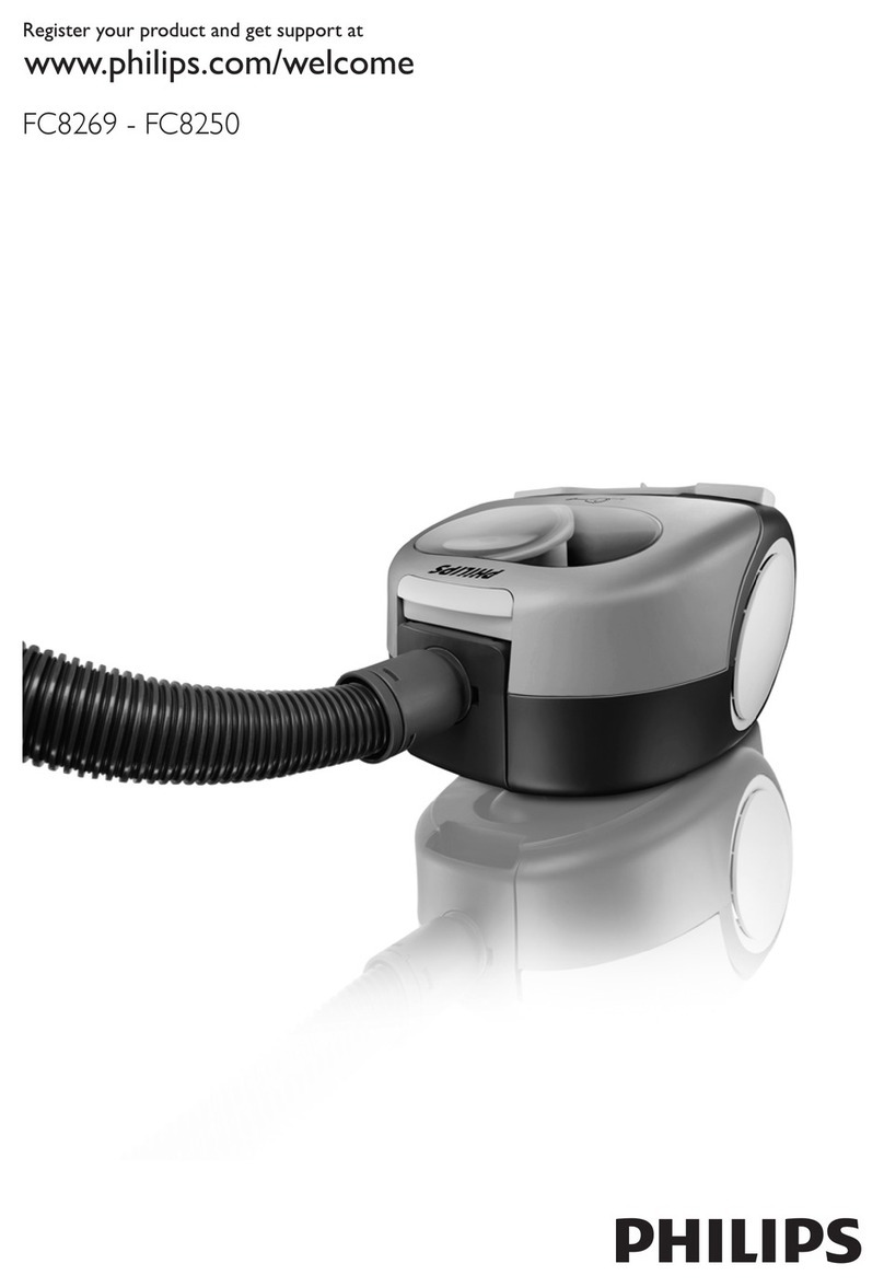 Philips FC8269 - FC8250 user manual