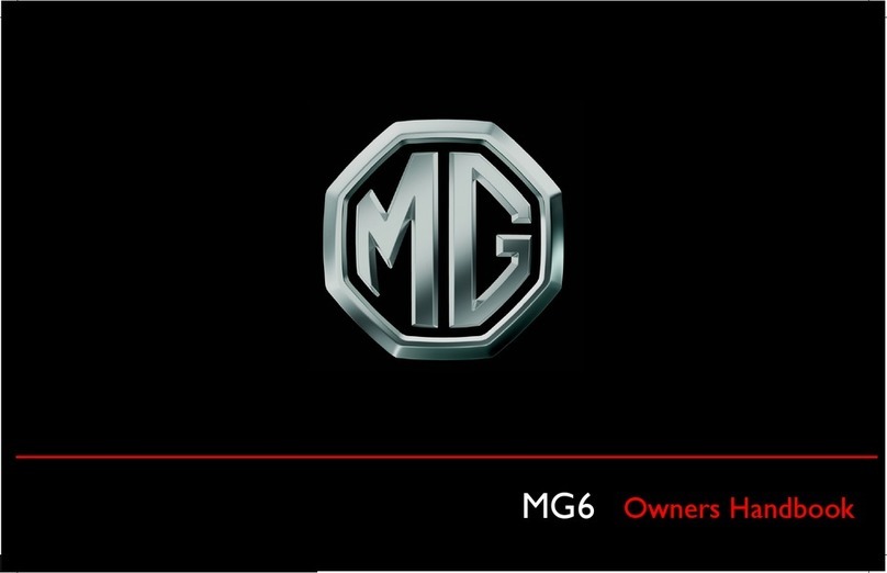 MG MG6 User guide
