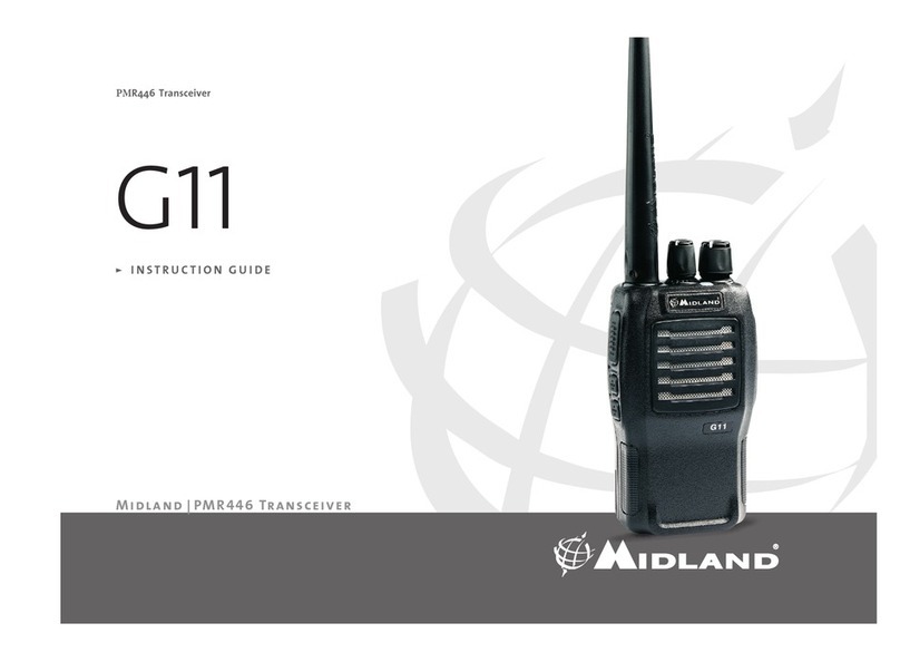 Midland G-11 Instruction guide
