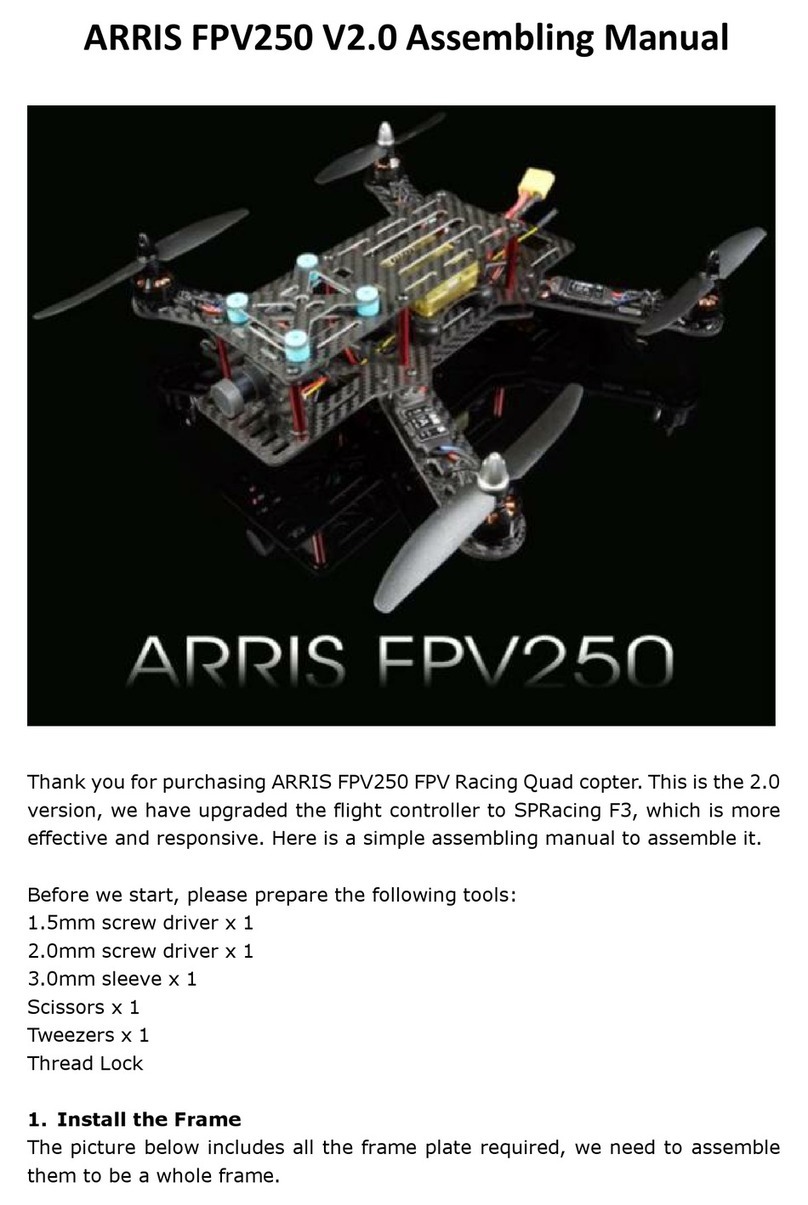 Arris FPV250 Programming manual