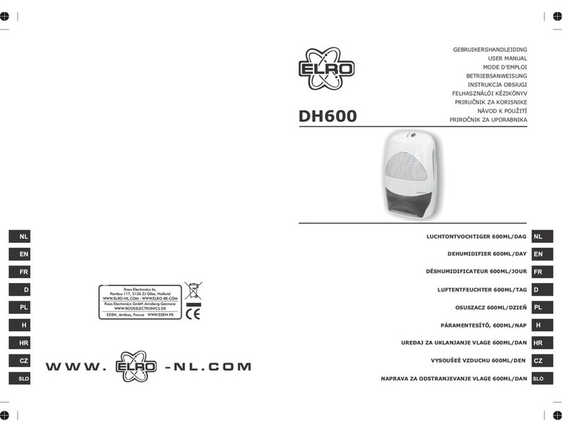 ELRO dh600 user manual