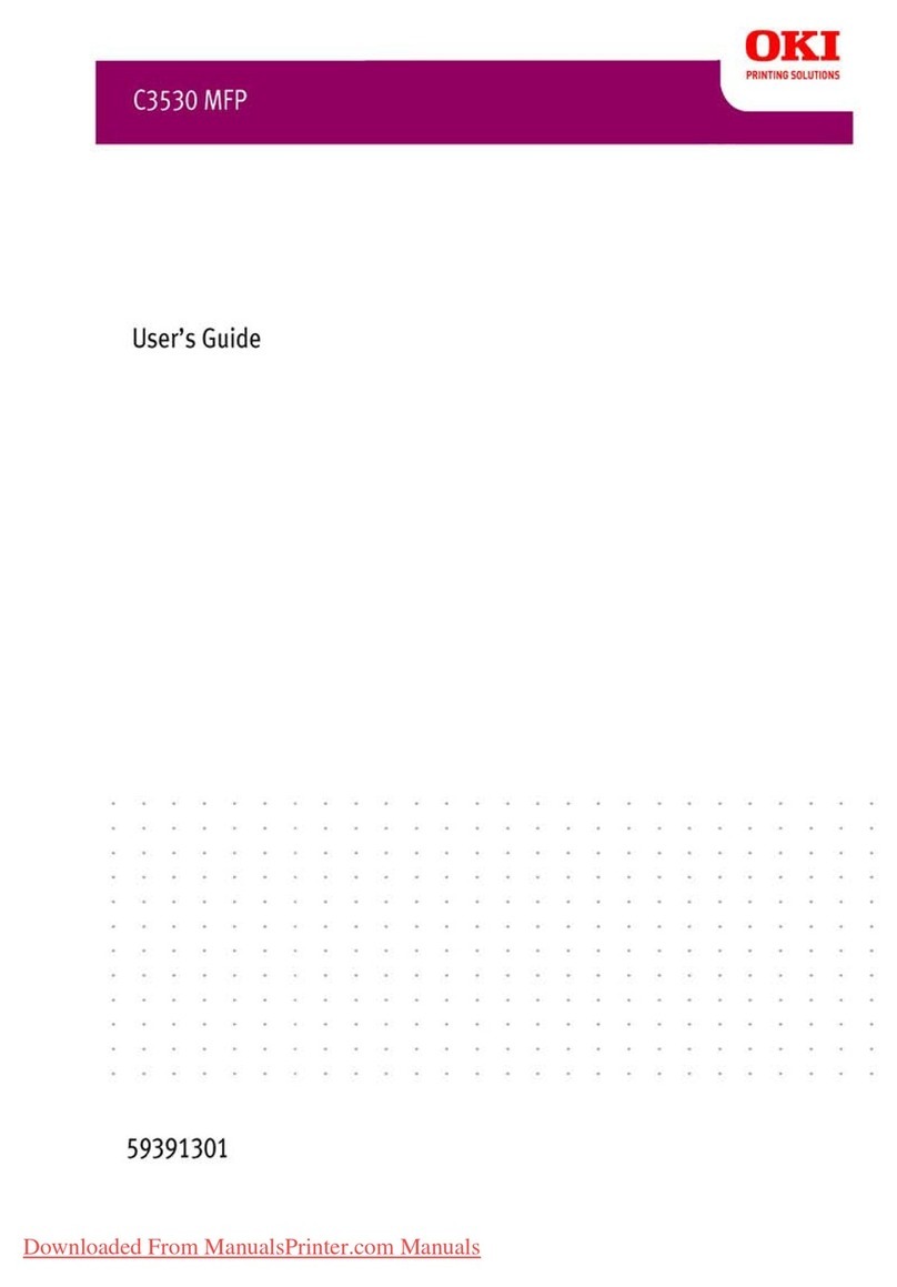Oki C3530 User manual
