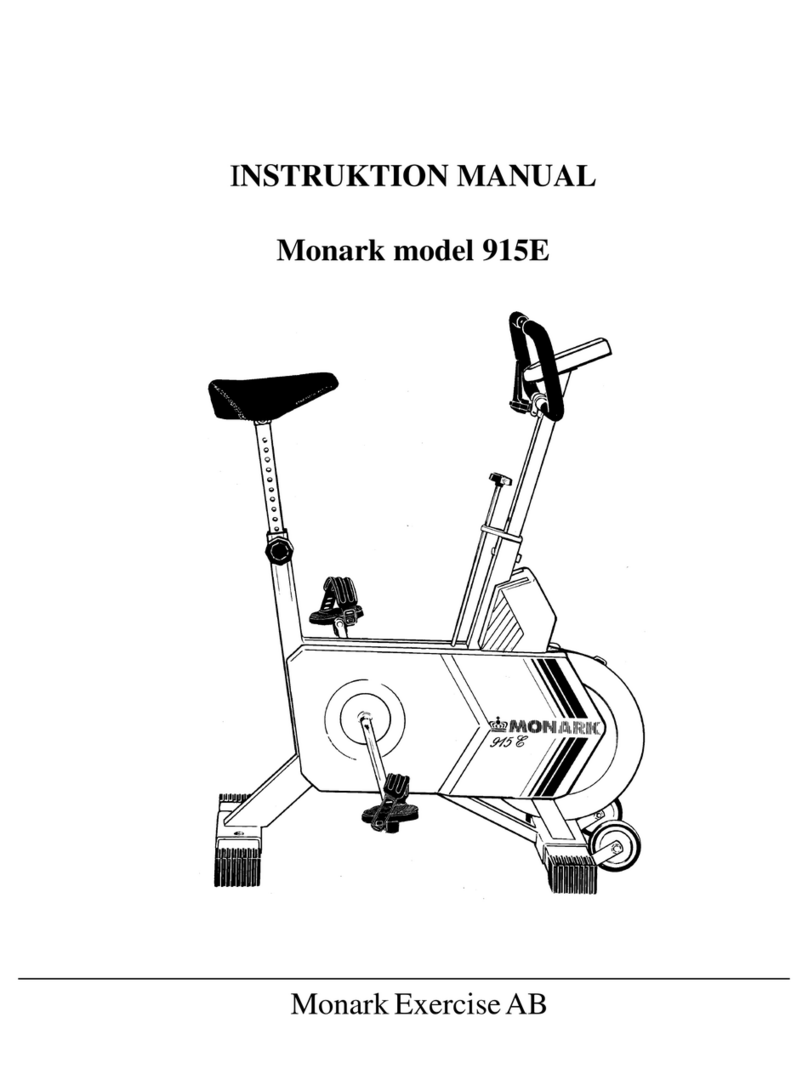 Monark 915E User manual Monark 915E User manual