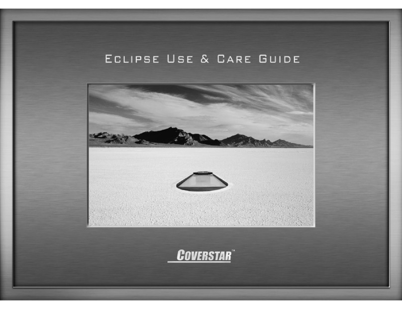 Coverstar Eclipse Use & care guide