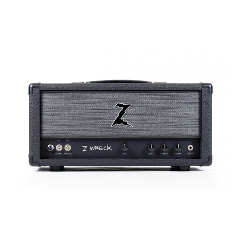 DR. Z Amplification Z-Wreck ZA-31 manual