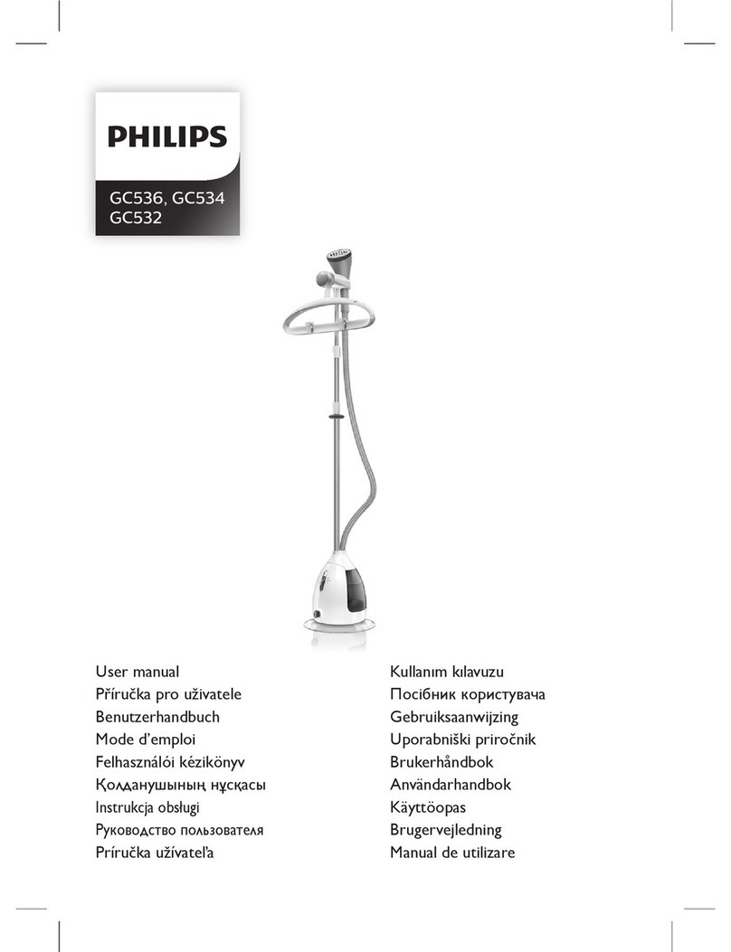 Philips ClearTouch GC536 User manual
