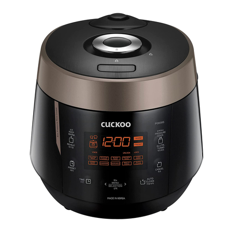 Cuckoo CRP-P0609S SERIES User manual
