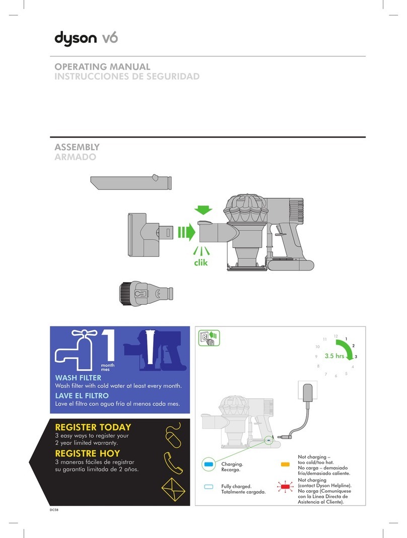 Dyson V6 Absolute User manual