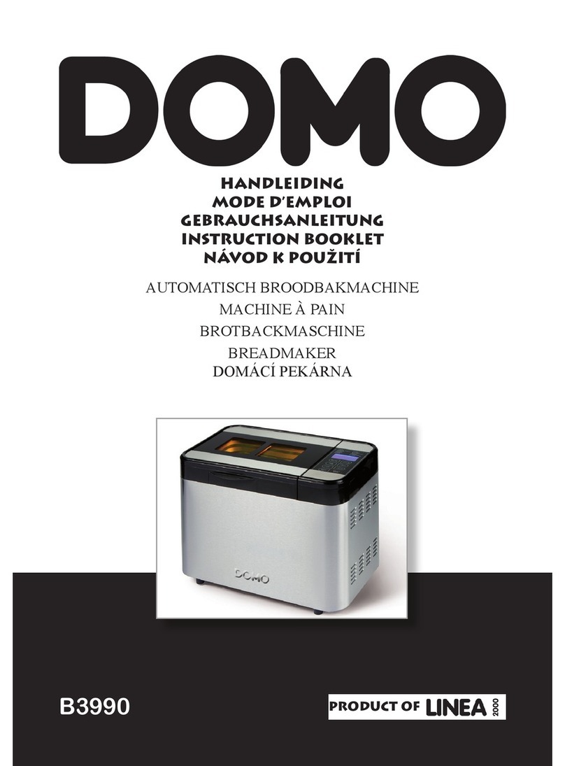 Domo B3990 Instruction booklet