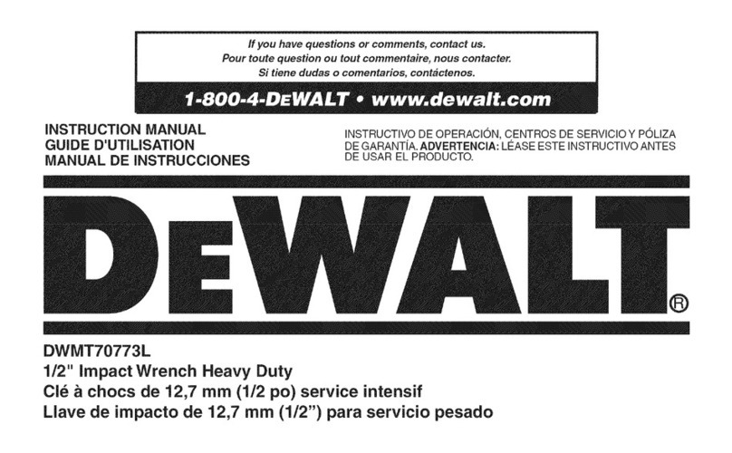 DeWalt DWMT70773L User manual