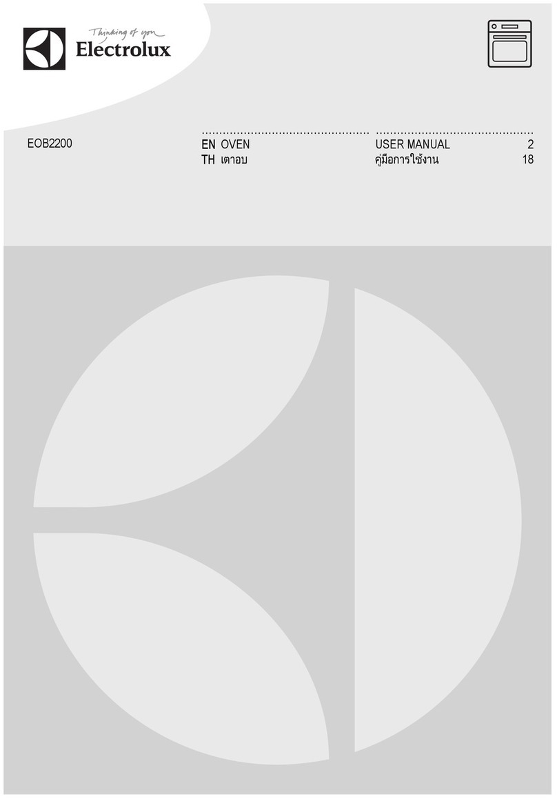 Electrolux EOB2200 User manual