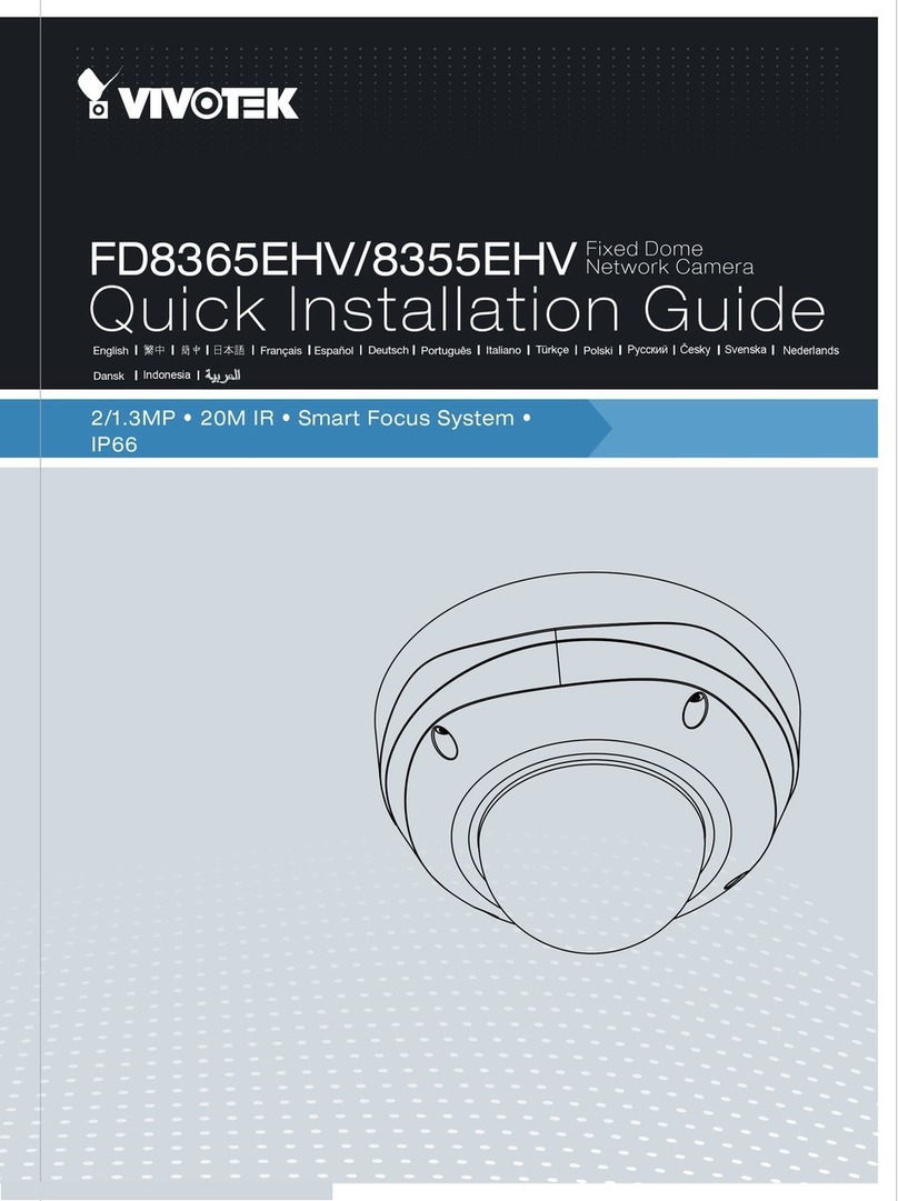 Vivotek FD8365EHV User manual Vivotek FD8365EHV User manual