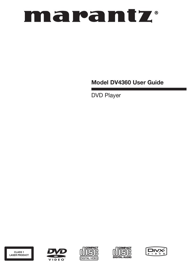 Marantz DV4360 User manual