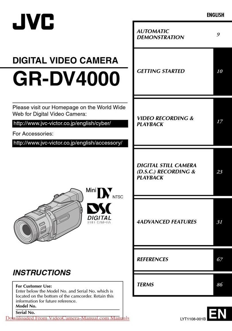 JVC GR GR-DV4000 User manual