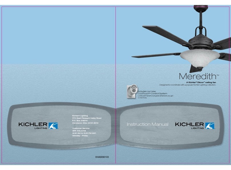 Kichler Lighting Meredith instruction manual