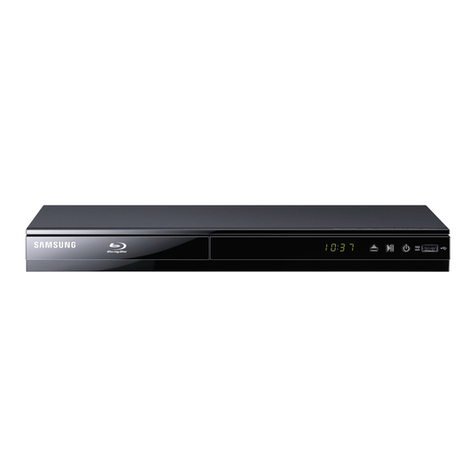 Samsung BD-E500 User manual