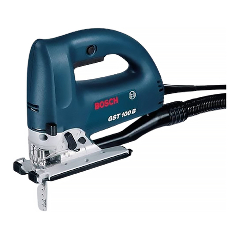 Bosch GST 100 B User manual