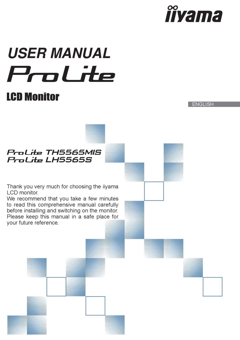 Iiyama ProLite TH5565MIS User manual