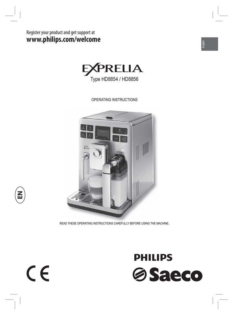 Philips Exprelia HD8854 User manual