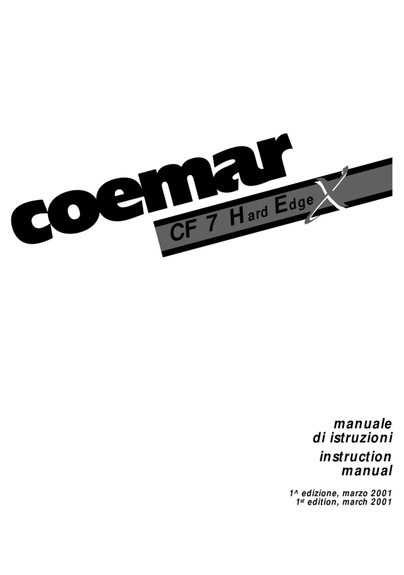 Coemar CF 7 HEX User manual