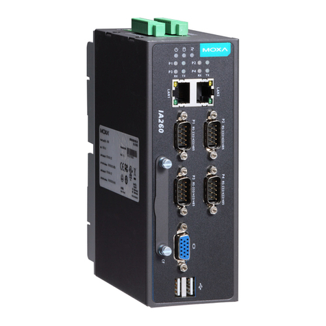 Moxa Technologies IA260 series Instructions for use Moxa Technologies IA260 series Instructions for use