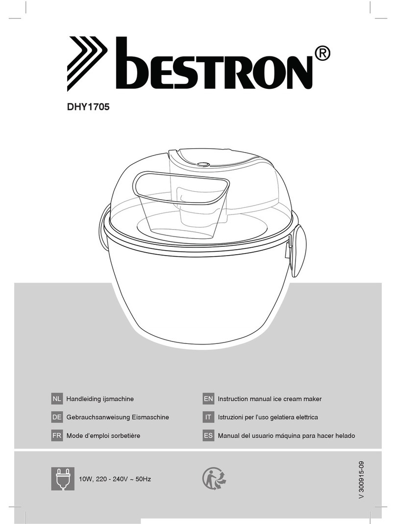 Bestron DHY1705 instruction manual