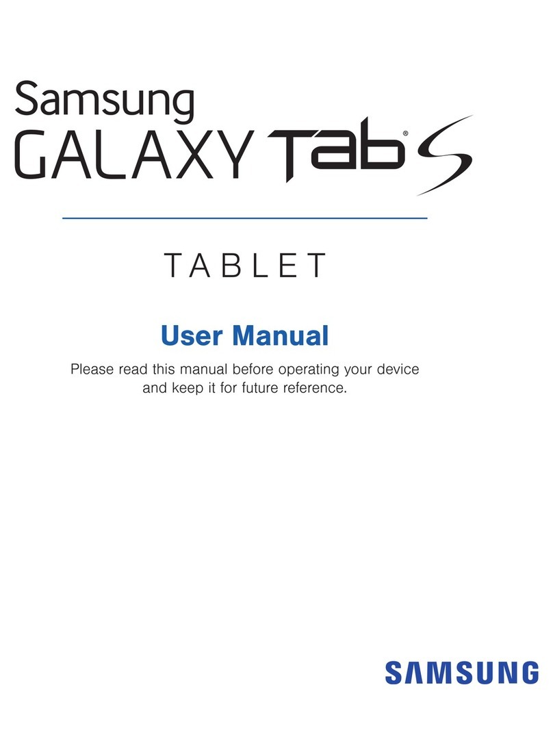 Samsung Galaxy Tab S user manual